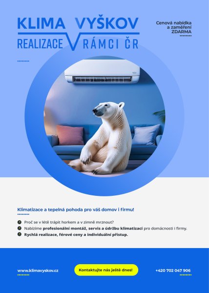 Letáček Klima Vyškov