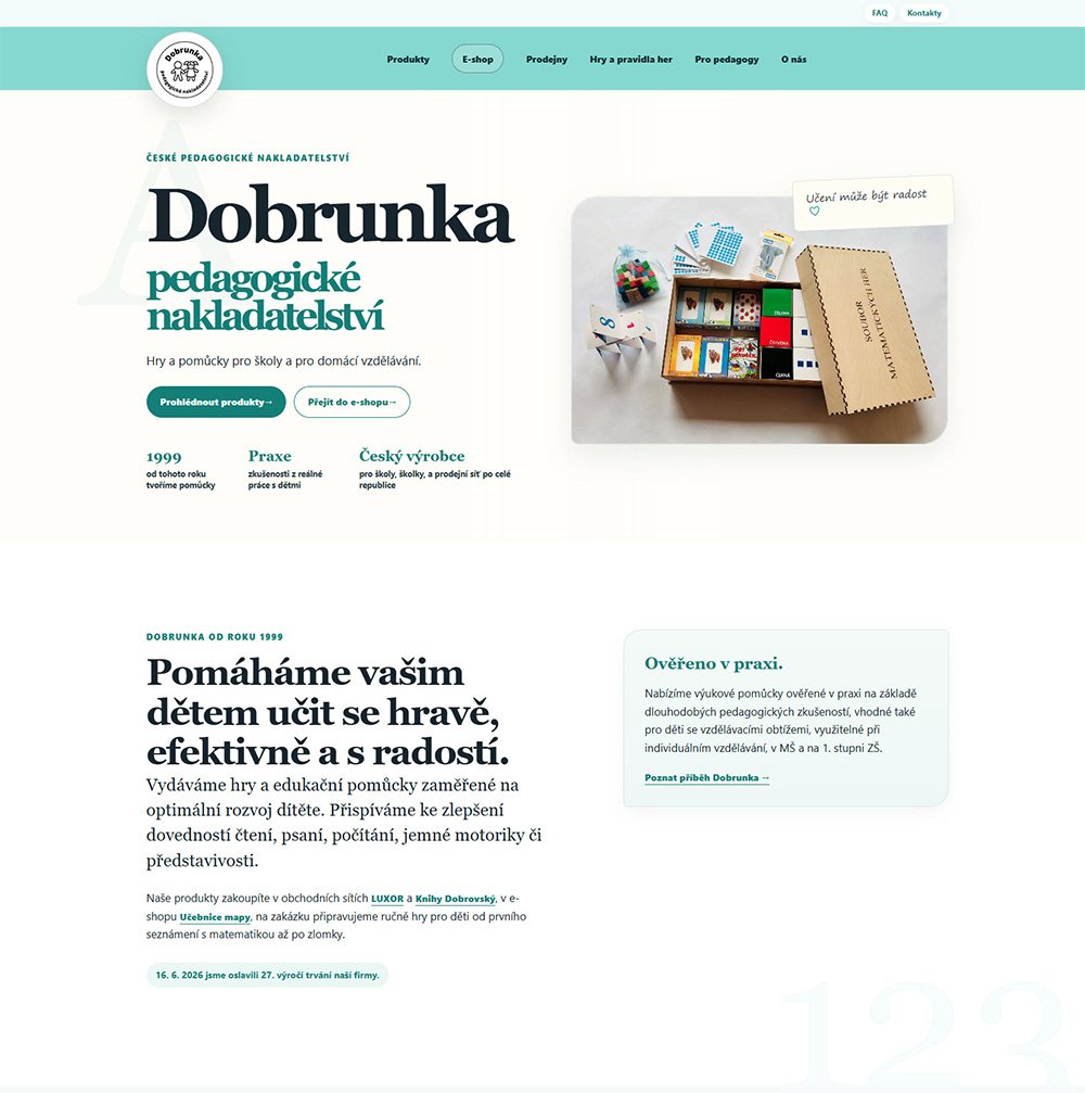 Web Nakladatelství Dobrunka